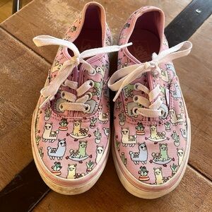 Llama Van shoes